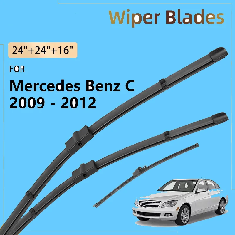 Front Rear Wiper Blades For Mercedes Benz C W204 200 2009 2010 2011 2012 Accessorie Windshield Windscreen Window Brush 24"24"16"
Front Rear Wiper Blades For Mercedes Benz C W204 200 2009 2010 2011 2012 Accessorie Windshield Windscreen Window Brush 24"24"16"
