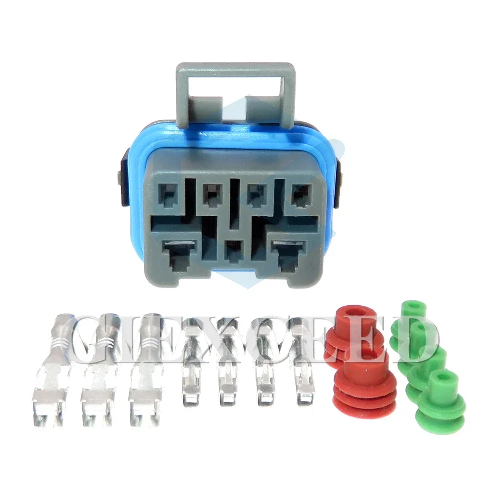 2 Sets 7 Pin 1.5 2.8 Series 15305887 Composite Connector Auto Sealed Plug Automobile Wire Harness AC Assembly Waterproof Socket
2 Sets 7 Pin 1.5 2.8 Series 15305887 Composite Connector Auto Sealed Plug Automobile Wire Harness AC Assembly Waterproof Socket
