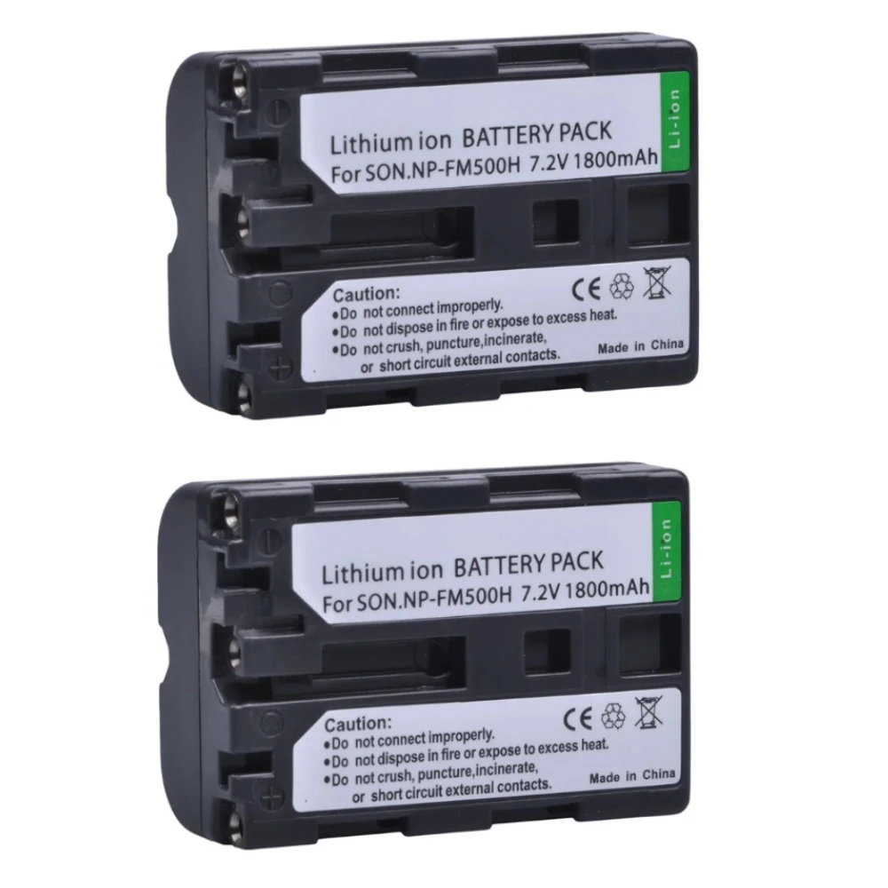 1800mAh NP-FM500H Battery for Sony A57 A65 A77 A580 A900 Replacement for Sony NP-FM500H QM Series DSLR SLT Camera
1800mAh NP-FM500H Battery for Sony A57 A65 A77 A580 A900 Replacement for Sony NP-FM500H QM Series DSLR SLT Camera
