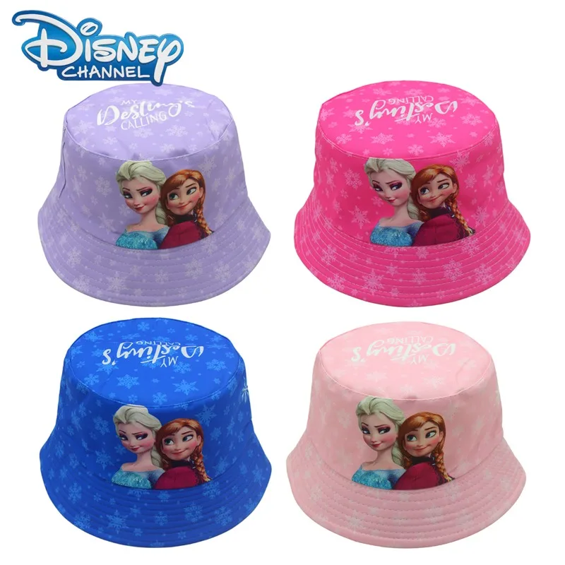 Disney Frozen Children Bucket Hats Elsa Anna Princess Cartoon Figures Kid Casual Hat Sun Caps Sun Protection Girl Accessories
Disney Frozen Children Bucket Hats Elsa Anna Princess Cartoon Figures Kid Casual Hat Sun Caps Sun Protection Girl Accessories