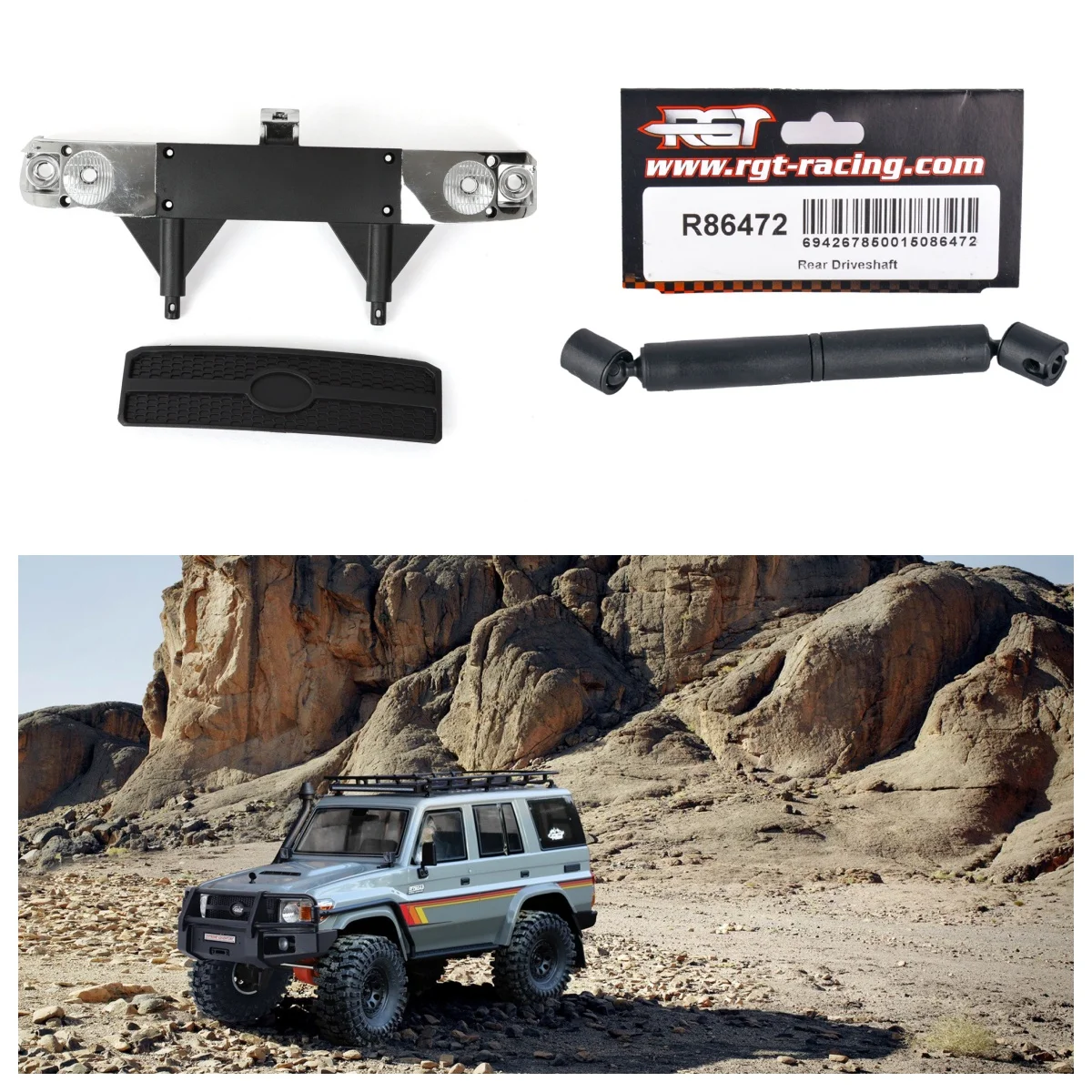 RGT Spare Parts R86472 R86484 for EX86190 EX86160 1/10 Realistic Crawler 4WD Real Hard-core R/C Off-road Vehicle
RGT Spare Parts R86472 R86484 for EX86190 EX86160 1/10 Realistic Crawler 4WD Real Hard-core R/C Off-road Vehicle