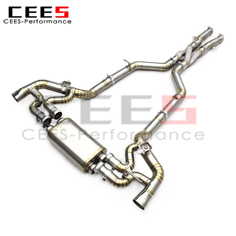 CEES Catback Exhaust With Z-pipe Design for Mercedes-Benz AMG GT/GTS C190 4.0T 2014-2023 Performance Exhaust Muffler
CEES Catback Exhaust With Z-pipe Design for Mercedes-Benz AMG GT/GTS C190 4.0T 2014-2023 Performance Exhaust Muffler