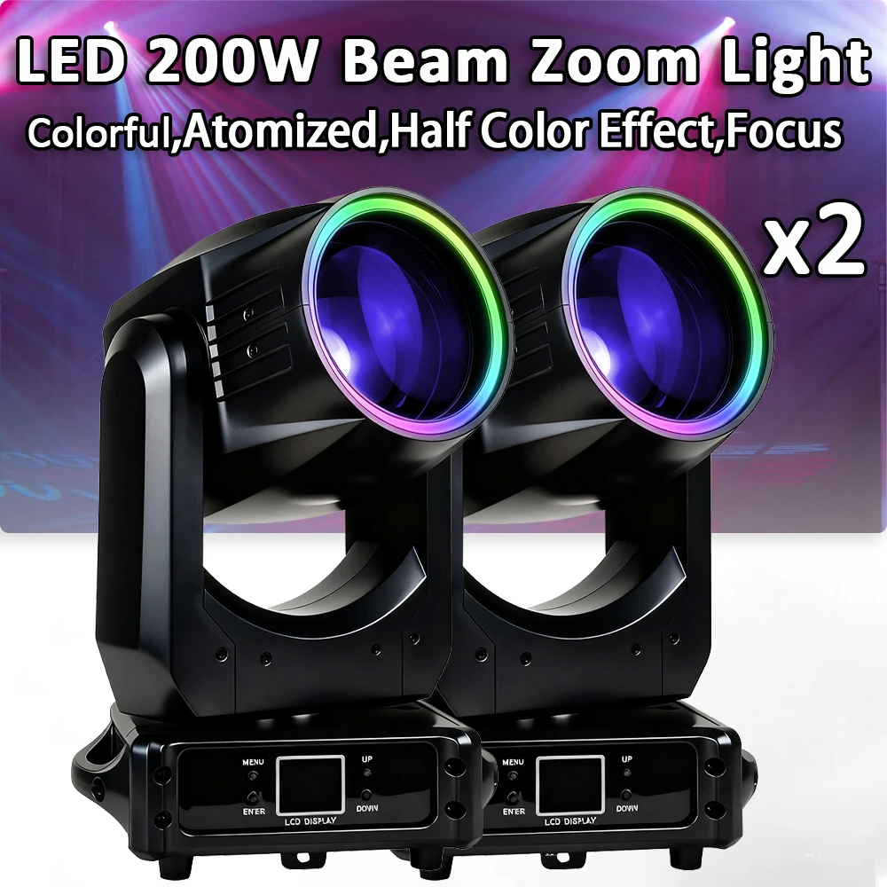 2 шт./лот, 200 Вт светодиодный луч с подвижной головкой и вращающейся призма, гобо и цвета, эффект мороз для DJ-вечеринки, диско-шоу, сценический светильник DMX
2 шт./лот, 200 Вт светодиодный луч с подвижной головкой и вращающейся призма, гобо и цвета, эффект мороз для DJ-вечеринки, диско-шоу, сценический светильник DMX