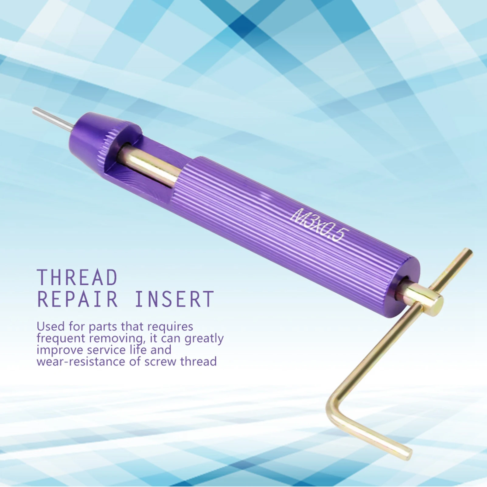 Stainless Steel Helical Insert Coiled Wire M3 X 2D Screw Thread Repair Inserts for Thread Maintenance
Stainless Steel Helical Insert Coiled Wire M3 X 2D Screw Thread Repair Inserts for Thread Maintenance