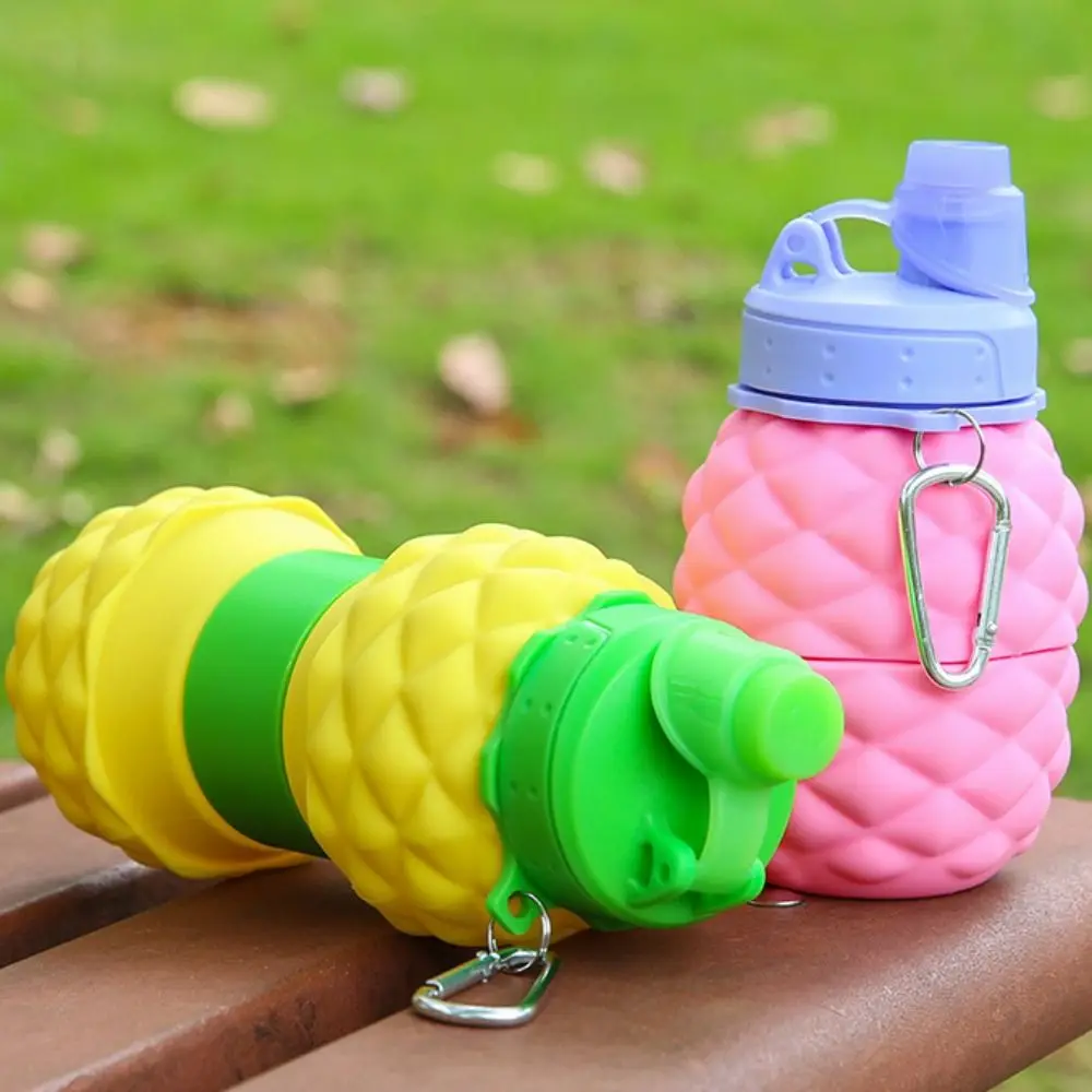 Fruit Shape Pineapple Sport Bottle Pineapple Foldable Retractable Water Bottles 700ml High Temperature Resistant
Fruit Shape Pineapple Sport Bottle Pineapple Foldable Retractable Water Bottles 700ml High Temperature Resistant