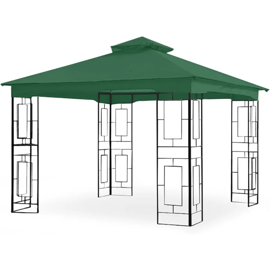 Сменный навес для садовых сокровищ Беседка Geo 10 футов - Riplock 350 - Зеленый - Прочное решение для теней для наружного патио, террасы a
Сменный навес для садовых сокровищ Беседка Geo 10 футов - Riplock 350 - Зеленый - Прочное решение для теней для наружного патио, террасы a