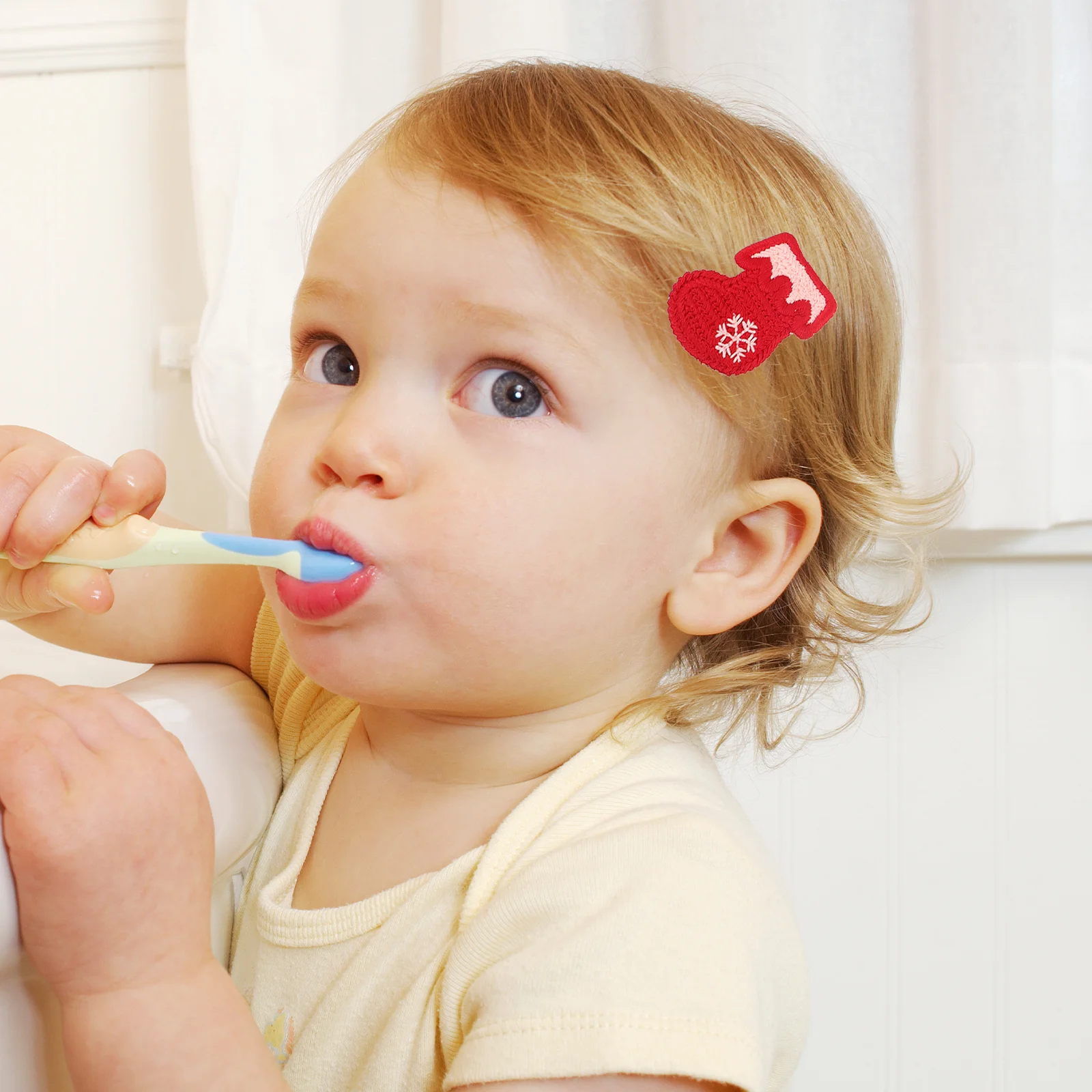 14Pcs Christmas Hairpins Festive Knitted Hair Clips Side Clip for Women Girls Xmas Hair Styling Holiday Gift Idea
14Pcs Christmas Hairpins Festive Knitted Hair Clips Side Clip for Women Girls Xmas Hair Styling Holiday Gift Idea