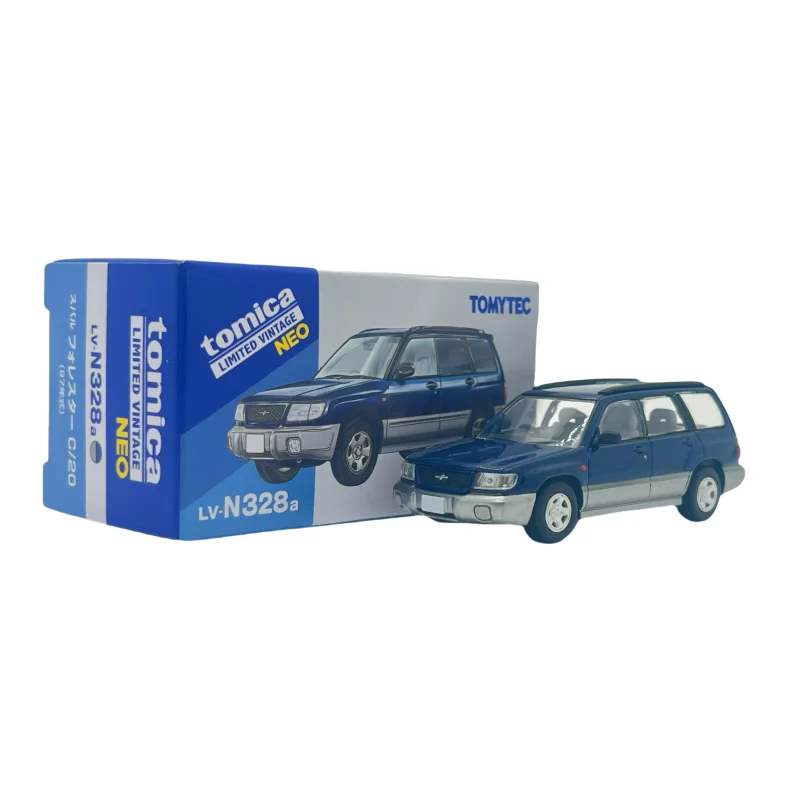 TAKARA TOMY TOMICA TLV N328a Subaru Forester first-generation die-cast alloy car model collection ornament, adult decoration.
TAKARA TOMY TOMICA TLV N328a Subaru Forester first-generation die-cast alloy car model collection ornament, adult decoration.