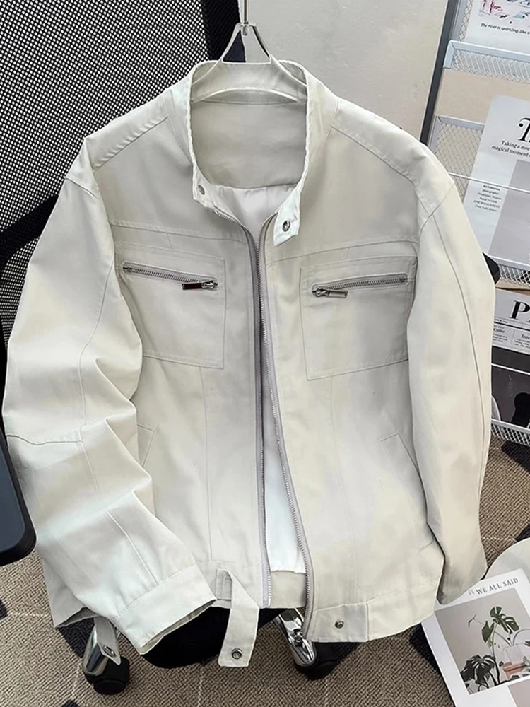 American Sle Harlinton Canvas Jaet Men's Spring Trendy Brand Stand Collar Workwear Outerwear Cleanfit Haome Couple Tops
American Sle Harlinton Canvas Jaet Men's Spring Trendy Brand Stand Collar Workwear Outerwear Cleanfit Haome Couple Tops