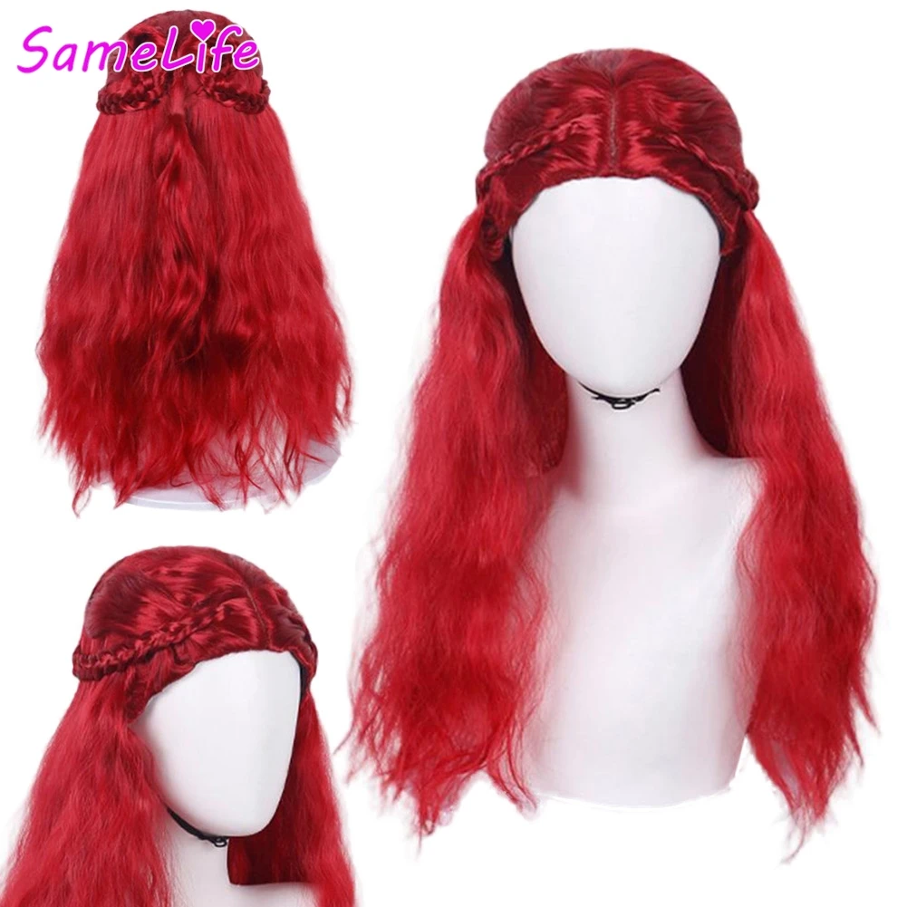 2026 Movie Descendants Rise 5 Queen Of Hearts Wigs Cosplay Fantasy Hair Women Costume Disguise Accessories Halloween Female Prop
2026 Movie Descendants Rise 5 Queen Of Hearts Wigs Cosplay Fantasy Hair Women Costume Disguise Accessories Halloween Female Prop