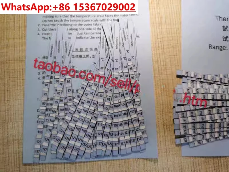 127-171 Bonding machine temperature test paper, sticking test paper, heat transfer test paper 42 pieces/bag
127-171 Bonding machine temperature test paper, sticking test paper, heat transfer test paper 42 pieces/bag
