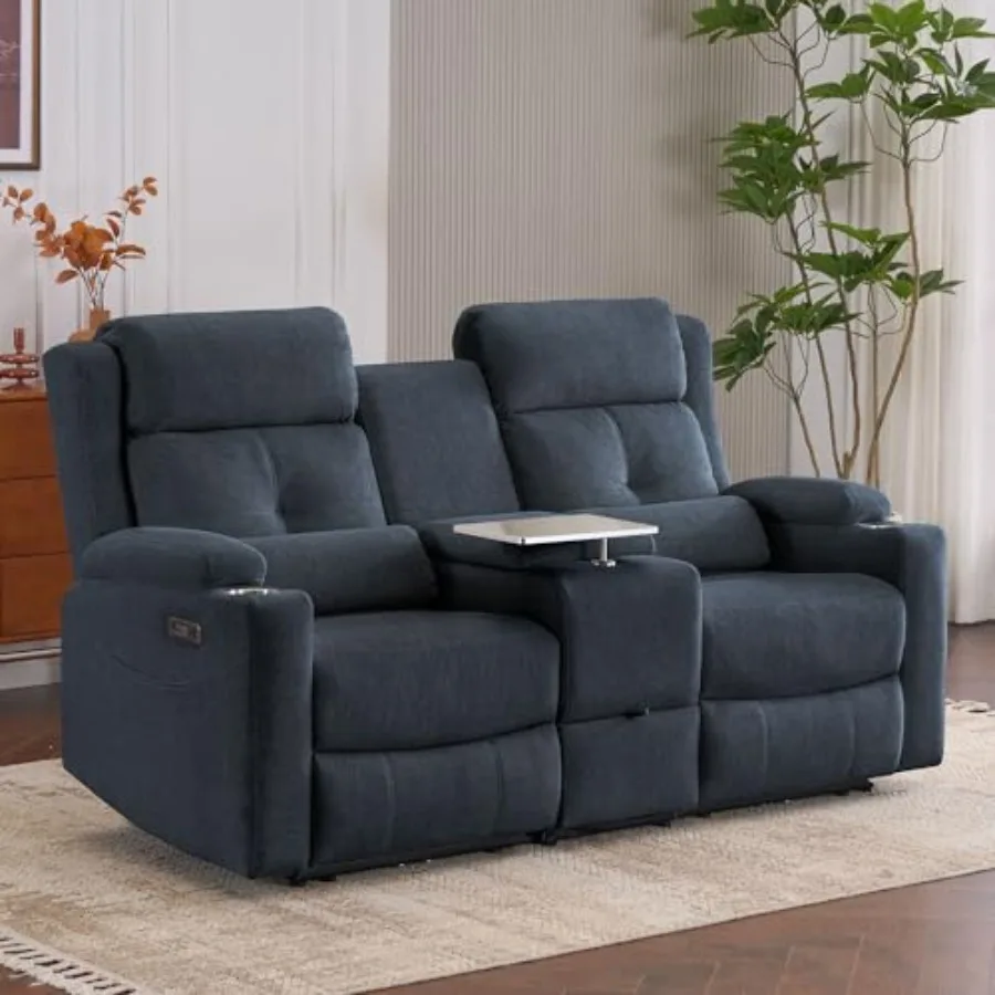 Proof Power Reclining Console and Drawer Storage, Recliner Tray Table, Electric Reclining Sofa w/Heat and Massage, Extra Lumbar
Proof Power Reclining Console and Drawer Storage, Recliner Tray Table, Electric Reclining Sofa w/Heat and Massage, Extra Lumbar