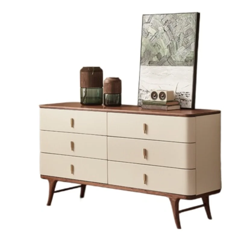 North American black walnut simple six-chest cabinet Nordic light luxury solid wood side cabinet
North American black walnut simple six-chest cabinet Nordic light luxury solid wood side cabinet