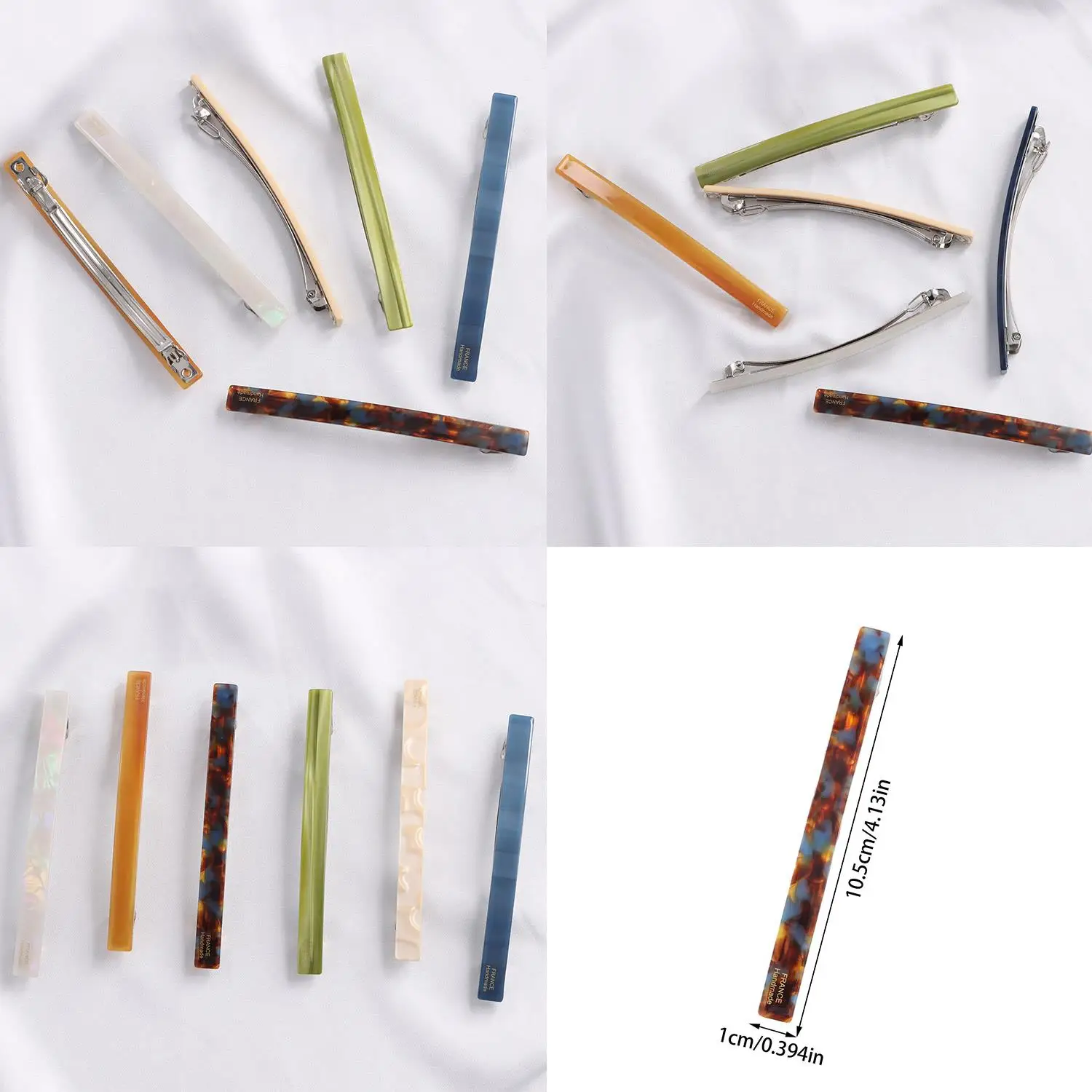 1Pc New Acetate Single Barrette Hair Clip Rear Of Head Japanese Side Bangs Clip Accessories
1Pc New Acetate Single Barrette Hair Clip Rear Of Head Japanese Side Bangs Clip Accessories