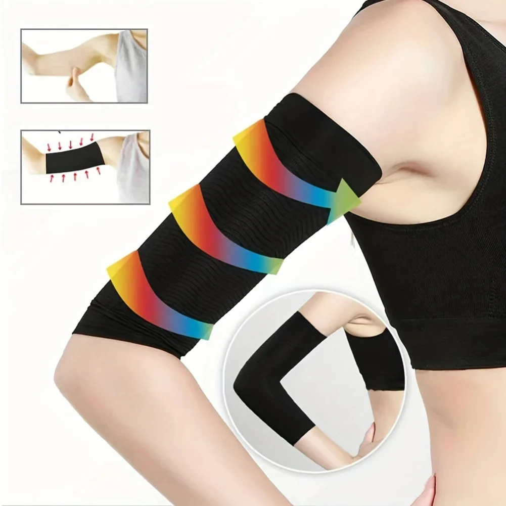 Вязаный рукав для коррекции фигуры и красоты, эластичный сокращение и вспомогательный компрессионный рукав.
Вязаный рукав для коррекции фигуры и красоты, эластичный сокращение и вспомогательный компрессионный рукав.