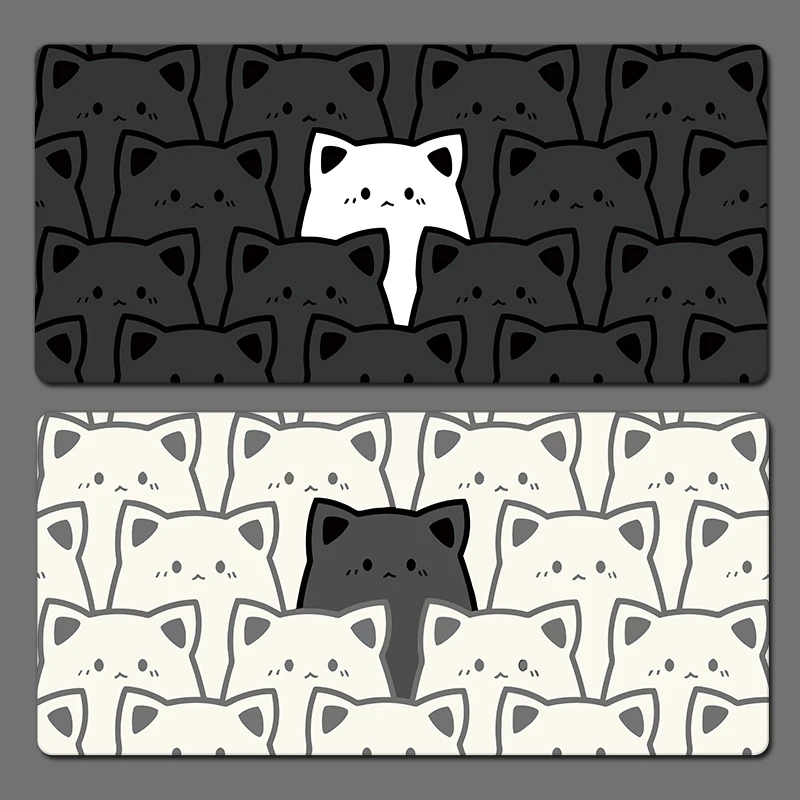 Cat mouse pad oversized cute girl desk mat office table mat large computer laptop keyboard mat
Cat mouse pad oversized cute girl desk mat office table mat large computer laptop keyboard mat