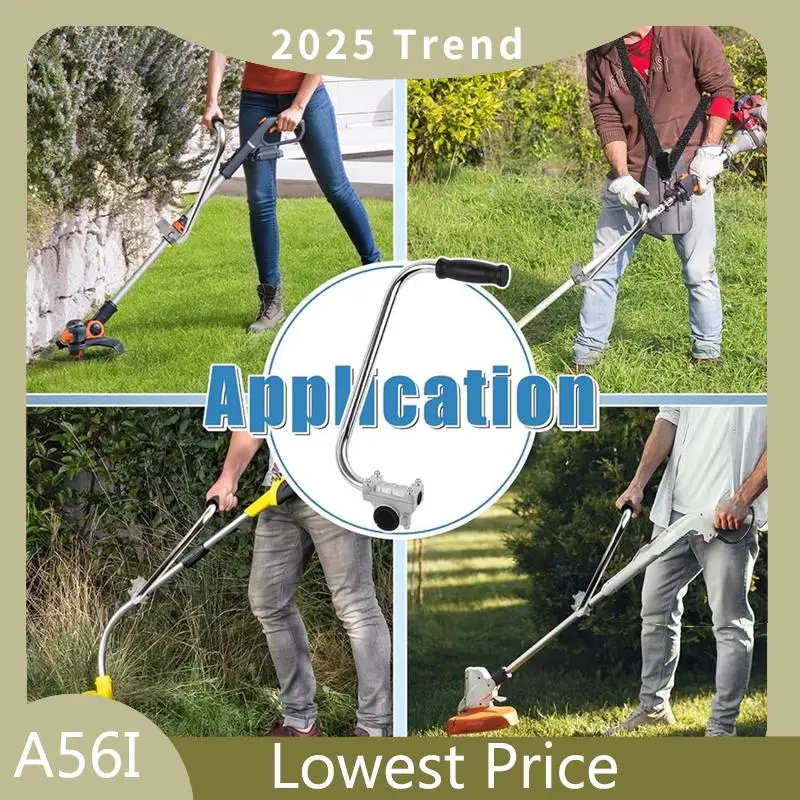A56I Top Weed Eater Handle, String Trimmer Handle, Ergonomic Trimmer Grip Weed Eater Strap With Shoulder Strap Harness
A56I Top Weed Eater Handle, String Trimmer Handle, Ergonomic Trimmer Grip Weed Eater Strap With Shoulder Strap Harness