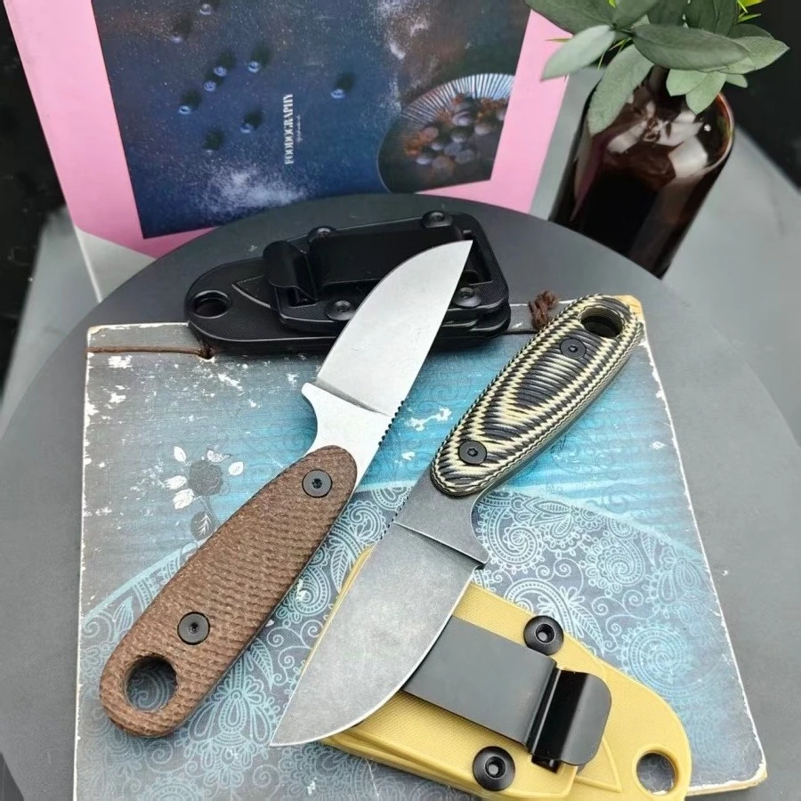G10 Handle High-quality Outdoor Camping Essential Fishing Straight Knife Lightweight Climbing Durable Cutting Knives with Sheath
G10 Handle High-quality Outdoor Camping Essential Fishing Straight Knife Lightweight Climbing Durable Cutting Knives with Sheath
