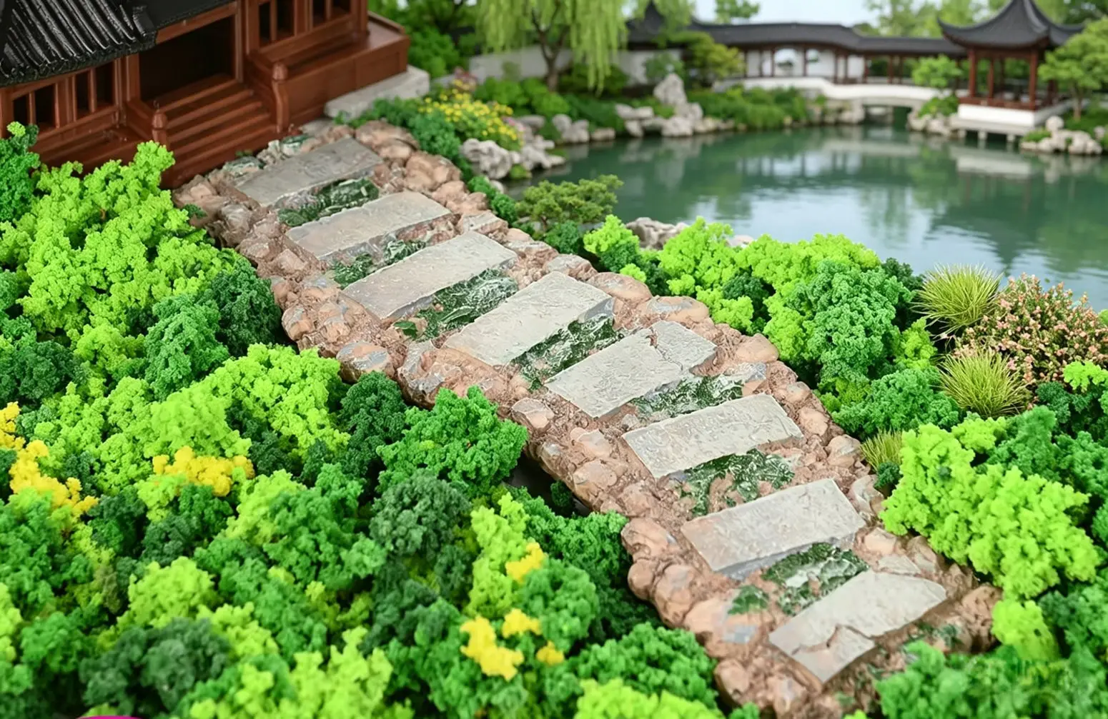 Mini Stone Pathway Model, Micro Landscape Slate Road, Dollhouse Garden Stepping Stone, Architecture Sand Table DIY Scene Layout
Mini Stone Pathway Model, Micro Landscape Slate Road, Dollhouse Garden Stepping Stone, Architecture Sand Table DIY Scene Layout