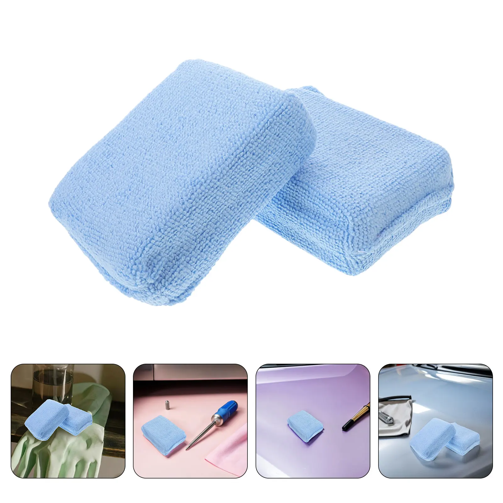 10Pcs Car Wax Pads Applicator Rectangular Microfiber Detailing Wax Applicator for Smooth Polishing Car Body Glass Surface
10Pcs Car Wax Pads Applicator Rectangular Microfiber Detailing Wax Applicator for Smooth Polishing Car Body Glass Surface