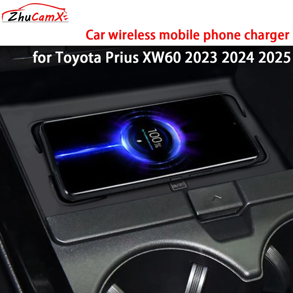 for Toyota Prius XW60 2023 2024 2025 Center Console Storage Wireless Mobile Phone Charger 18W iPhone Magsafe Fast Charging Panel
for Toyota Prius XW60 2023 2024 2025 Center Console Storage Wireless Mobile Phone Charger 18W iPhone Magsafe Fast Charging Panel