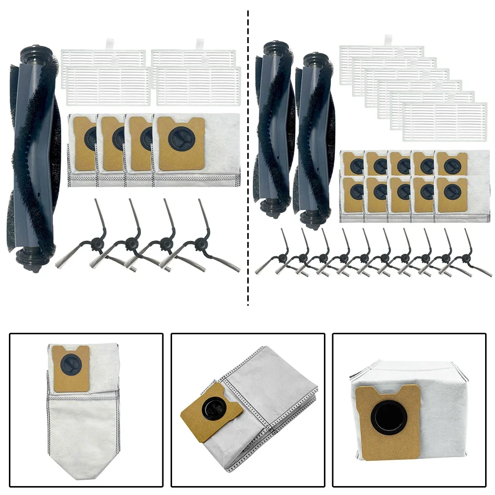 28/13PCS Main Brush Filters 3.3L Dust Bags Side Brush And Mop Cloth Accessories Set For Eufy C10 Robot Vacuum Cleaner Parts
28/13PCS Main Brush Filters 3.3L Dust Bags Side Brush And Mop Cloth Accessories Set For Eufy C10 Robot Vacuum Cleaner Parts