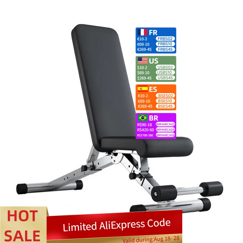Multi-functional Household Fitness Chair & Dumbbell Stool Foldable Metal Bench Stool Sit-Up Abdominal Muscle Exercise Home Use
Multi-functional Household Fitness Chair & Dumbbell Stool Foldable Metal Bench Stool Sit-Up Abdominal Muscle Exercise Home Use