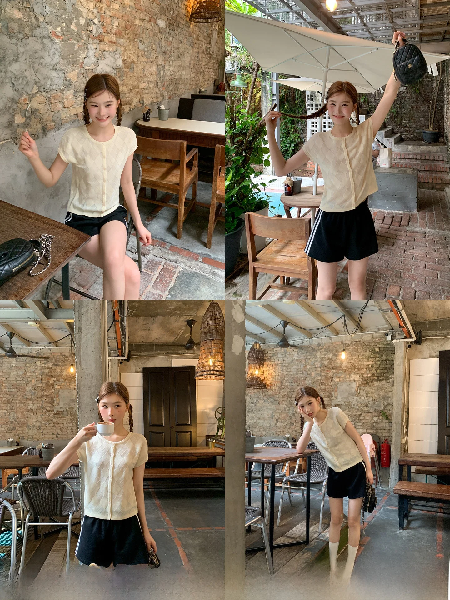 Pure Color Knitted Cardigan Summer Texture Casual Style Women's Fashion Geometric Pattern Button up Top Quality Material
Pure Color Knitted Cardigan Summer Texture Casual Style Women's Fashion Geometric Pattern Button up Top Quality Material
