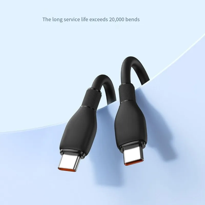 ABKI-Cable 100W Fast Charging/Type-C To Type-C 2 Meter-Black, Ideal Perfect For Mobile Devices
ABKI-Cable 100W Fast Charging/Type-C To Type-C 2 Meter-Black, Ideal Perfect For Mobile Devices