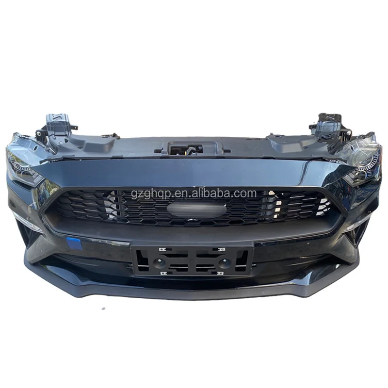 High-quality Front Bumper Assembly, Grille, and Fog Lights for 2018-2022 5.0, Bolt-on Upgrade Kit.
High-quality Front Bumper Assembly, Grille, and Fog Lights for 2018-2022 5.0, Bolt-on Upgrade Kit.