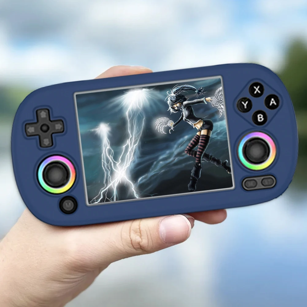 Silicone Case Protective Cover Anti-Scratch Soft Skin Cover Case with Lanyard Protector Cover for ANBERNIC RG40XX H Game Console
Silicone Case Protective Cover Anti-Scratch Soft Skin Cover Case with Lanyard Protector Cover for ANBERNIC RG40XX H Game Console