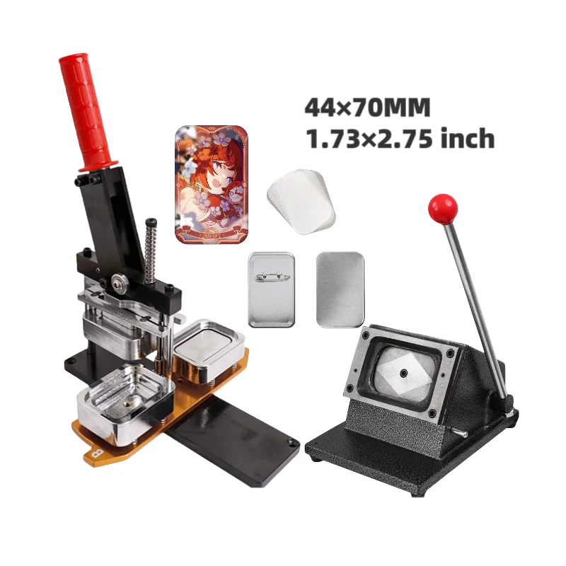 44x70mm Rectangle Badge And Magnet Making Machine Set For Handmade Projects
44x70mm Rectangle Badge And Magnet Making Machine Set For Handmade Projects