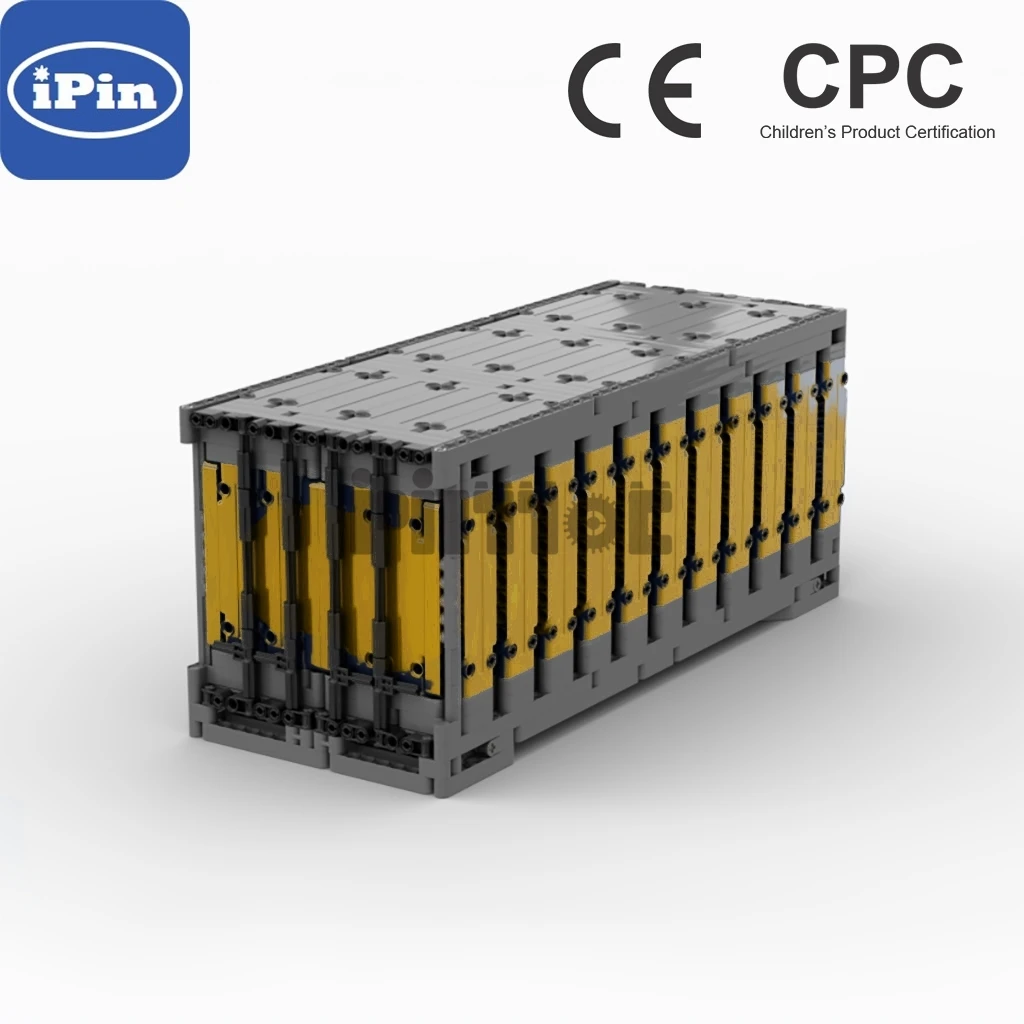 Moc-50795 20 foot marine container 1216pcs Boy Gift splicing building block technology accessories
Moc-50795 20 foot marine container 1216pcs Boy Gift splicing building block technology accessories
