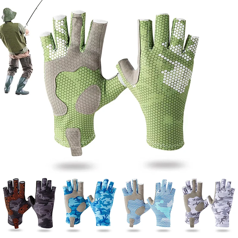 UPF50+ Half Finger Fishing Gloves Anti-sting Workout Gloves Wear-resistant Anti-cutting Breathable Non-slip Outdoor Fishing
UPF50+ Half Finger Fishing Gloves Anti-sting Workout Gloves Wear-resistant Anti-cutting Breathable Non-slip Outdoor Fishing