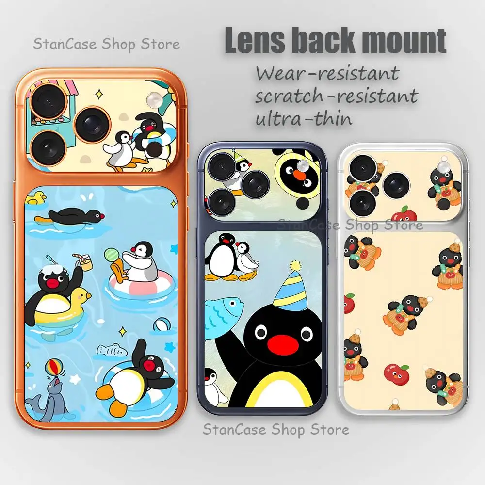Funny Cartoon P-Pingu Screen protector for iPhone 17 Pro Max and 17 Pro HD camera lens protection
Funny Cartoon P-Pingu Screen protector for iPhone 17 Pro Max and 17 Pro HD camera lens protection