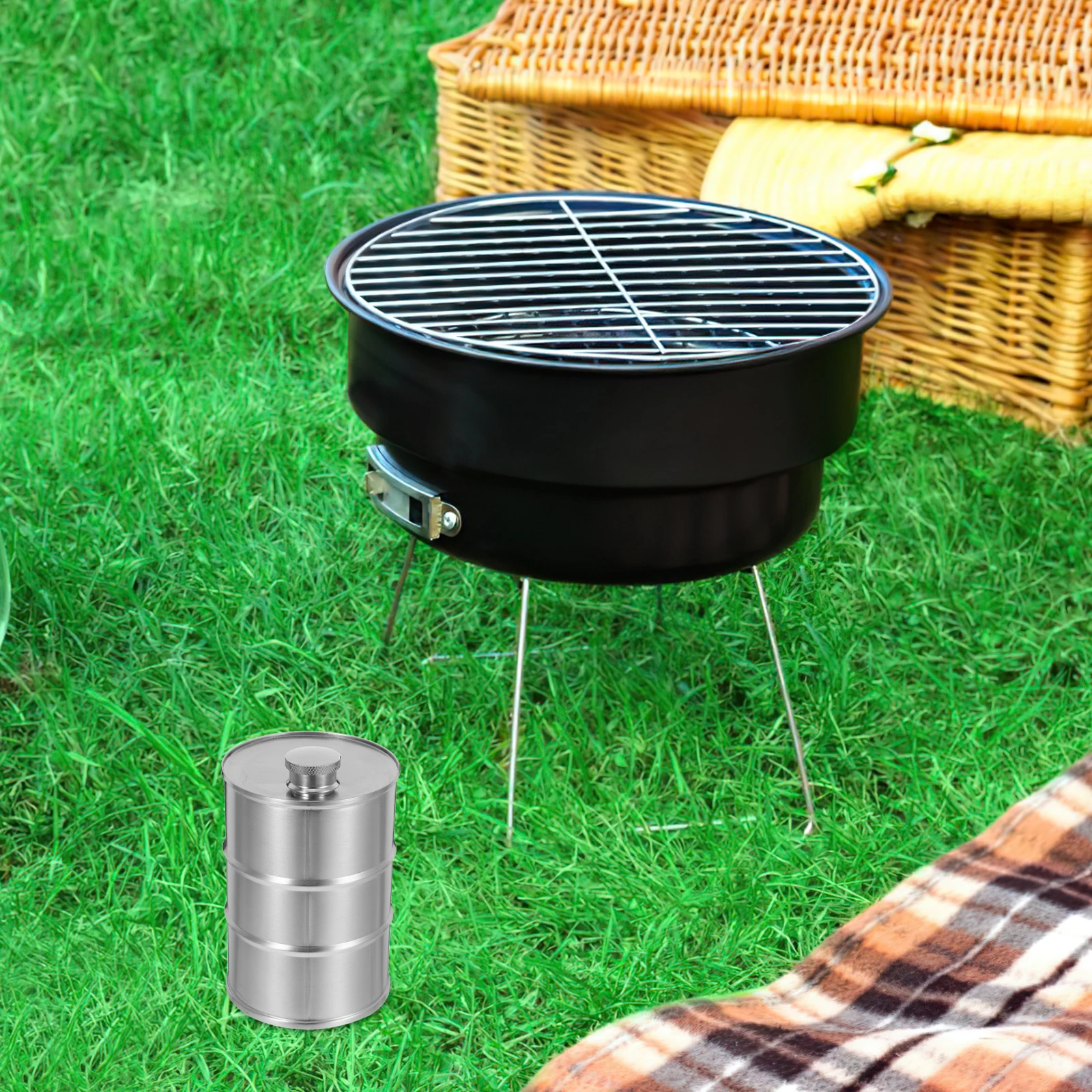 750ml Barrel Outdoor Flask Stainless Steel Camping Travel Portable Whiskey Wine Bottle Easy Clean
750ml Barrel Outdoor Flask Stainless Steel Camping Travel Portable Whiskey Wine Bottle Easy Clean