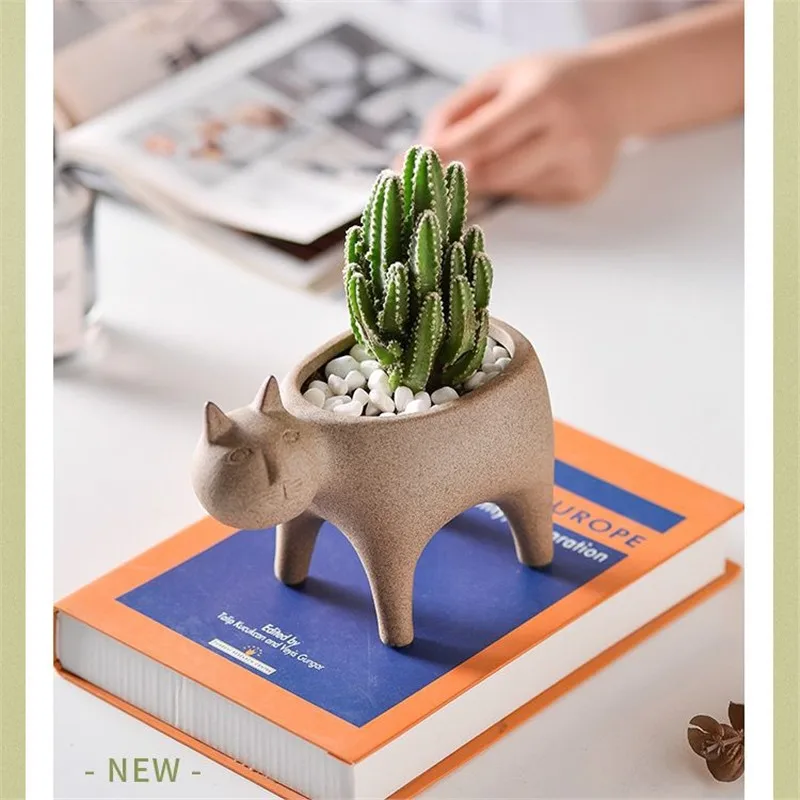 Small Nordic Cute Cat Tail Planter Creative Mini Pot for Succulent Cactus Plants
Small Nordic Cute Cat Tail Planter Creative Mini Pot for Succulent Cactus Plants