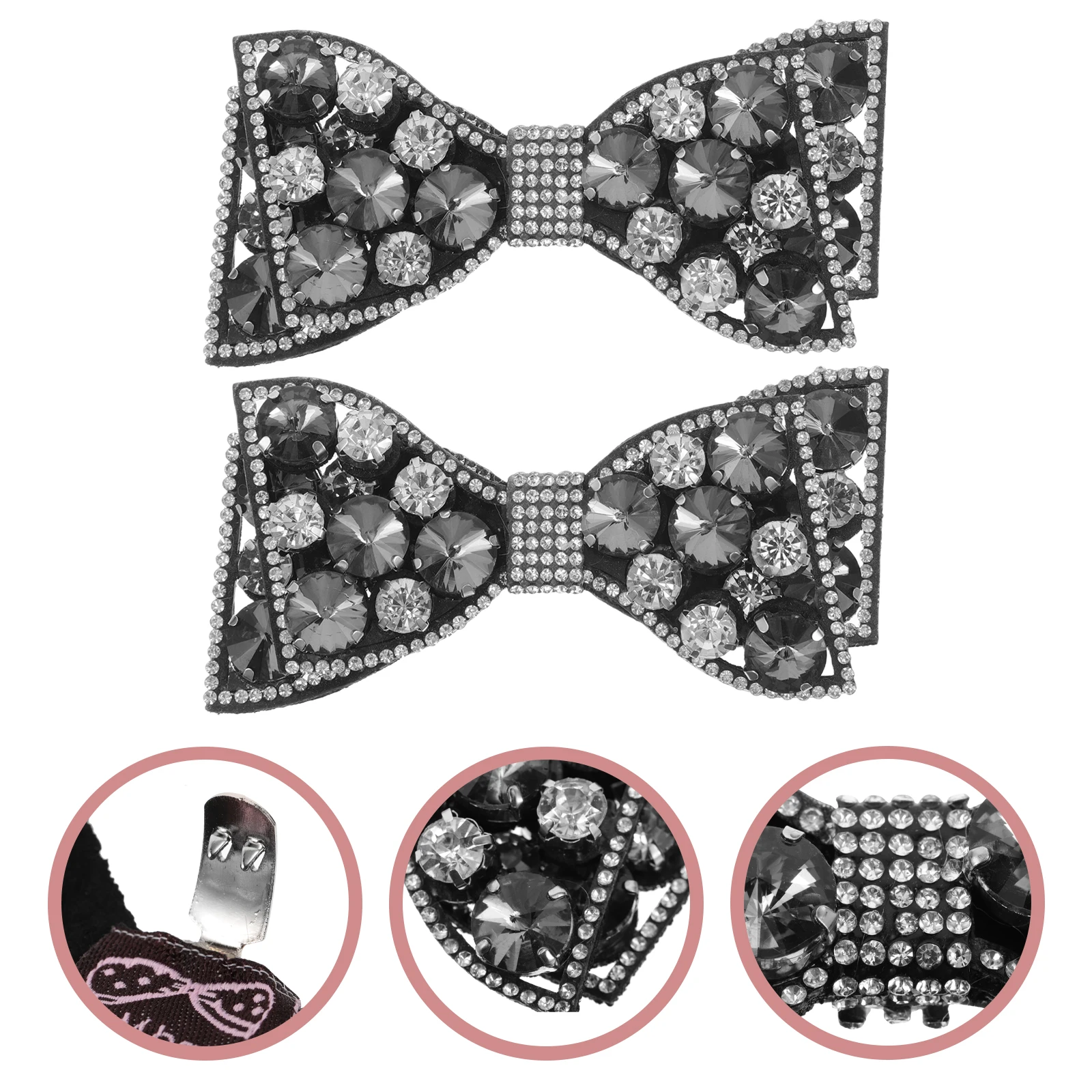 Bowknot Shoe Clips Rhinestone Decorative Buckle Detachable High Heel Charms Wedding Bridal Accessories Fashion Footwear
Bowknot Shoe Clips Rhinestone Decorative Buckle Detachable High Heel Charms Wedding Bridal Accessories Fashion Footwear