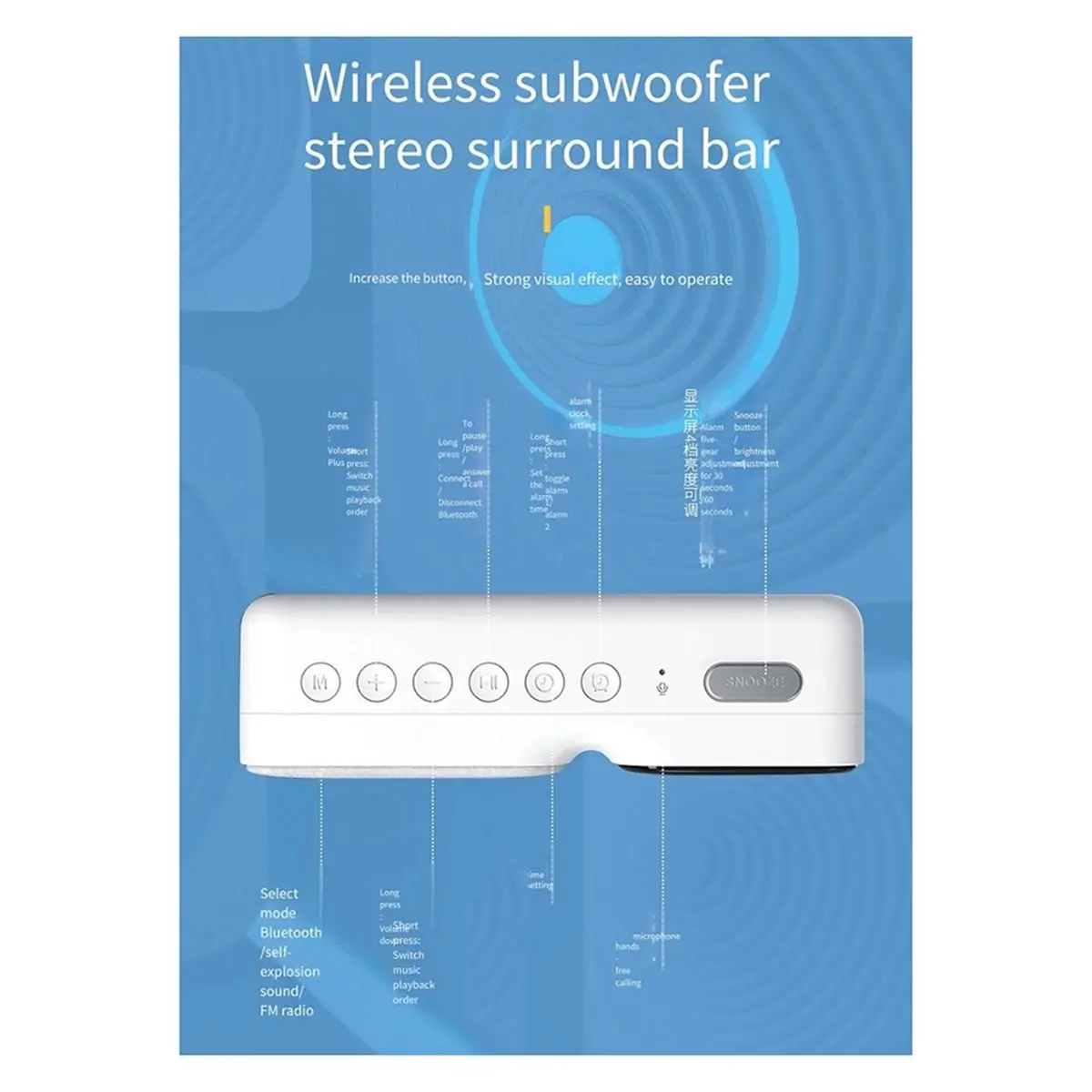 (BOFF) Устройство для сна с белым шумом, Bluetooth-колонка, будильник, беспроводная колонка, успокаивающие звуки для младенцев и малышей
(BOFF) Устройство для сна с белым шумом, Bluetooth-колонка, будильник, беспроводная колонка, успокаивающие звуки для младенцев и малышей