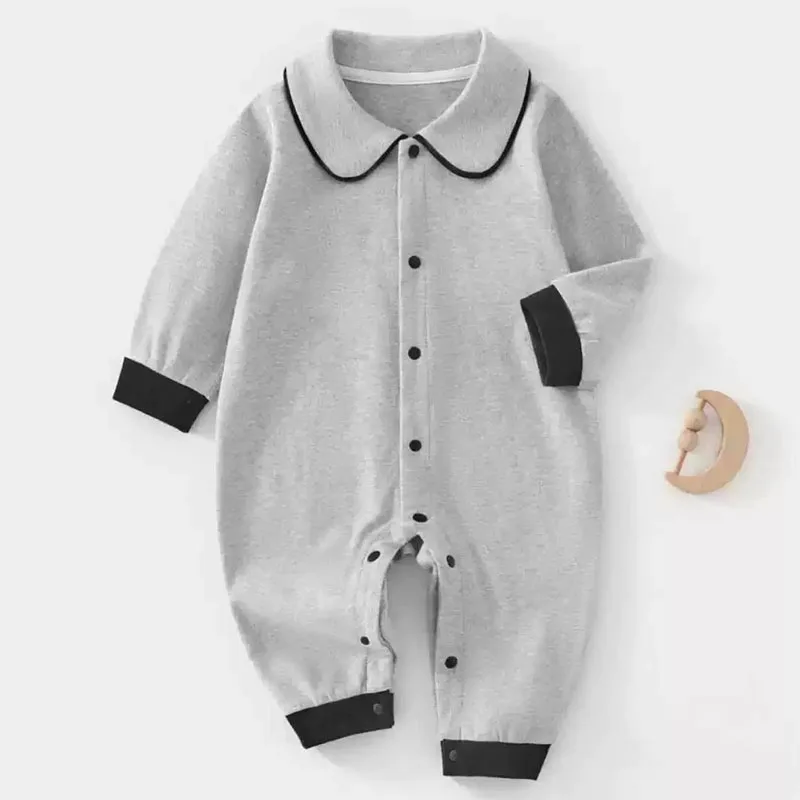 2026 New Autumn Winter Infant Boy Clothes Korean Fashion Solid Cotton Long Sleeve Baby Romper Newborn Items Boys Clothing B474
2026 New Autumn Winter Infant Boy Clothes Korean Fashion Solid Cotton Long Sleeve Baby Romper Newborn Items Boys Clothing B474