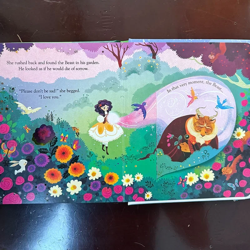 3D трехмерная книга с картинками Peep Inside Beauty and The Beast — классическая сказка для детей 4–8 лет, сборник рассказов в твердом переплете
3D трехмерная книга с картинками Peep Inside Beauty and The Beast — классическая сказка для детей 4–8 лет, сборник рассказов в твердом переплете