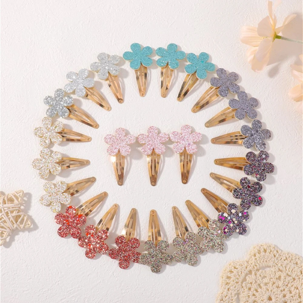 10/24Pcs Shiny Flower Rabbit BB Hair Clips Set for Baby Girls Cute Handmade Hairpins Barrettes Headwear Kids Hair Accessories
10/24Pcs Shiny Flower Rabbit BB Hair Clips Set for Baby Girls Cute Handmade Hairpins Barrettes Headwear Kids Hair Accessories