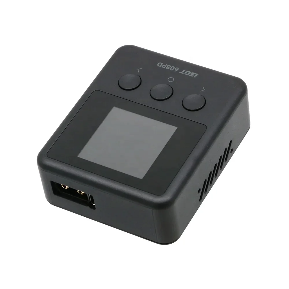 ISDT 608PD Lipo Balance Charger Discharger DC 240W/10A PD 140W/5A Smart Digital Charger for RC Batteries LiFe/Lilon/LiPo/LiHV
ISDT 608PD Lipo Balance Charger Discharger DC 240W/10A PD 140W/5A Smart Digital Charger for RC Batteries LiFe/Lilon/LiPo/LiHV
