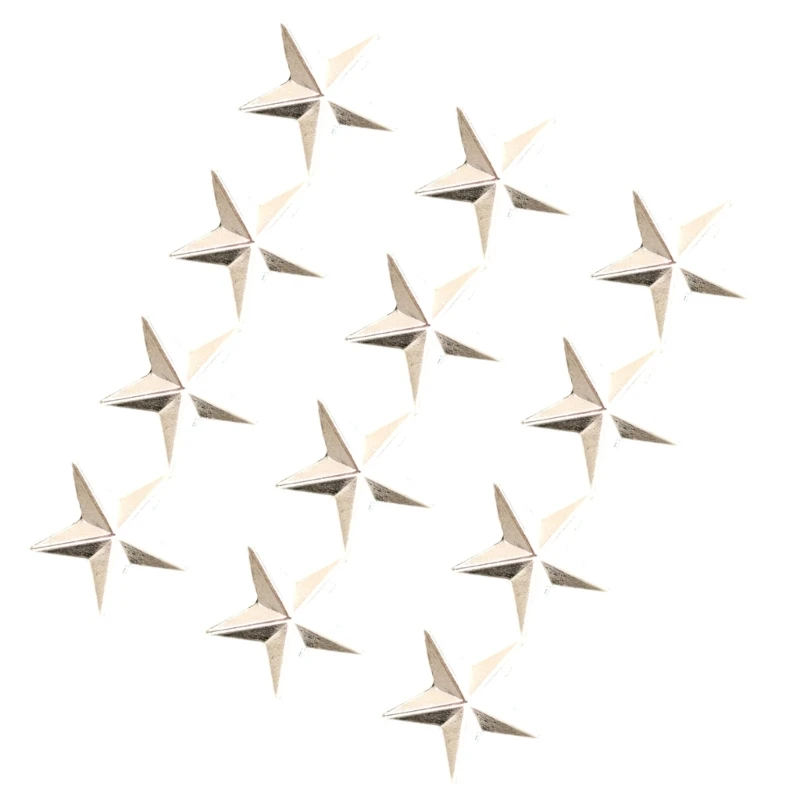 652F 12pcs Gold Tone Star Collar Pin Pentagrams Collar Pin Anchors Star Planet Pin for Party and Business Attires
652F 12pcs Gold Tone Star Collar Pin Pentagrams Collar Pin Anchors Star Planet Pin for Party and Business Attires