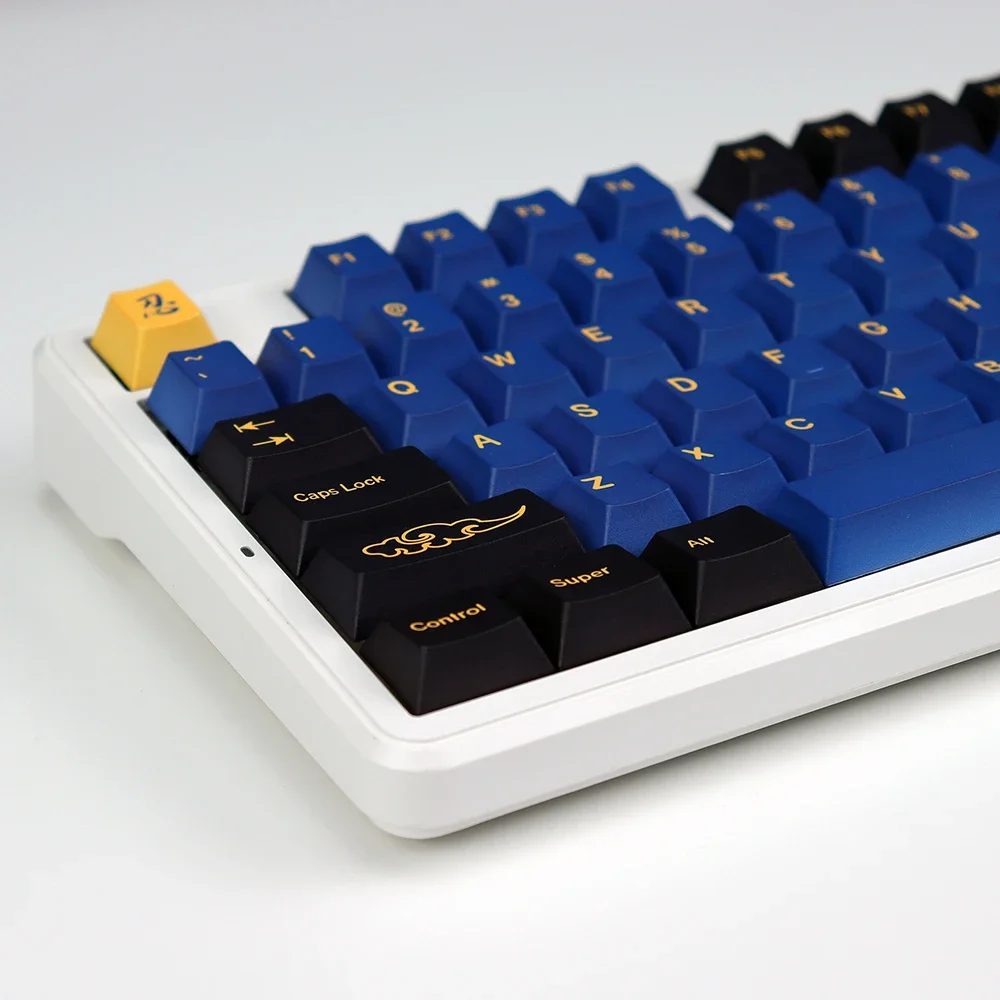 GMK blue samurai keycap pbt material five-sided sublimation original factory height mechanical keyboard
GMK blue samurai keycap pbt material five-sided sublimation original factory height mechanical keyboard