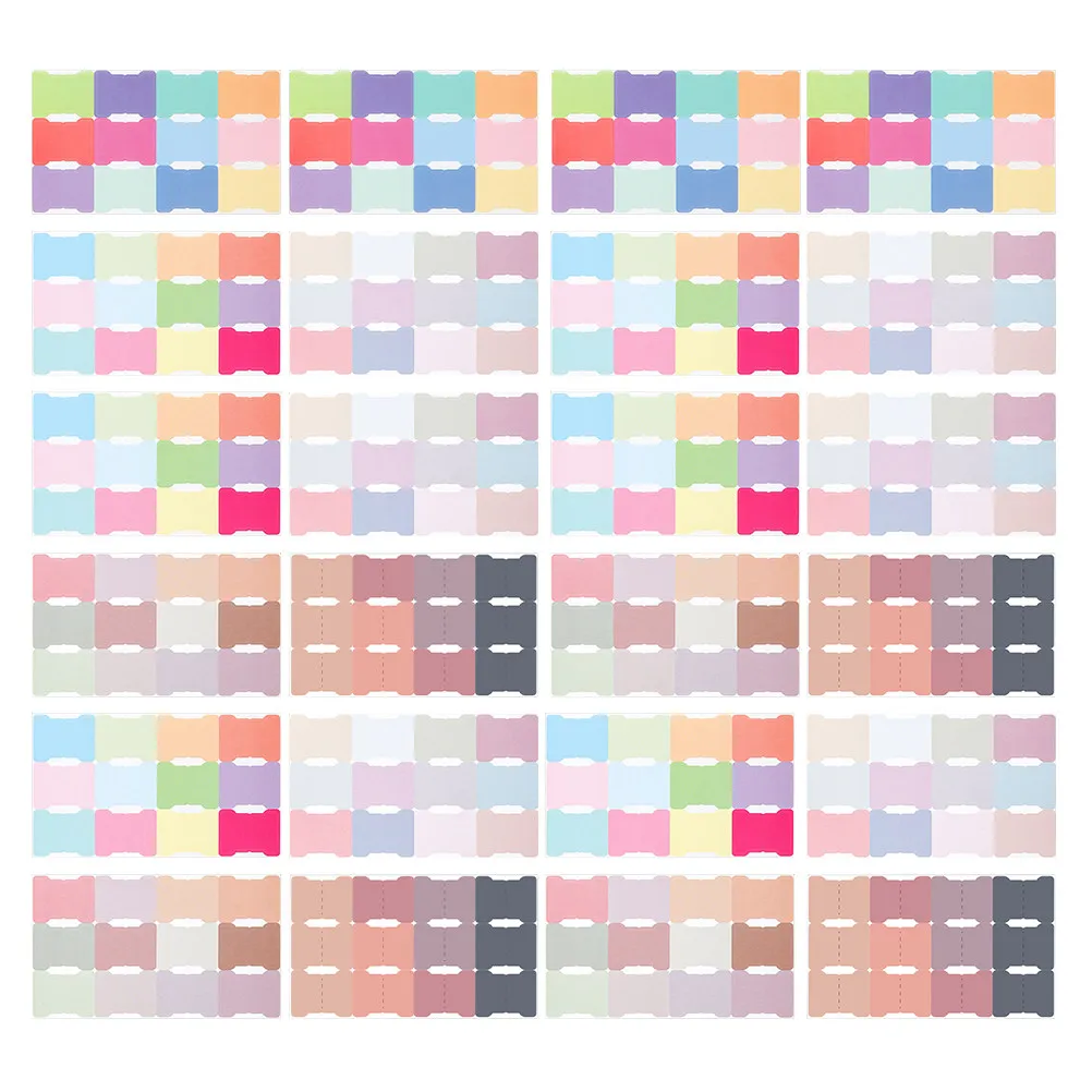 40 Sheets Blank Stick on Index Tabs Vibrant Self Adhesive Page Markers for Notebook Binder Planner Journal File Folder Book
40 Sheets Blank Stick on Index Tabs Vibrant Self Adhesive Page Markers for Notebook Binder Planner Journal File Folder Book