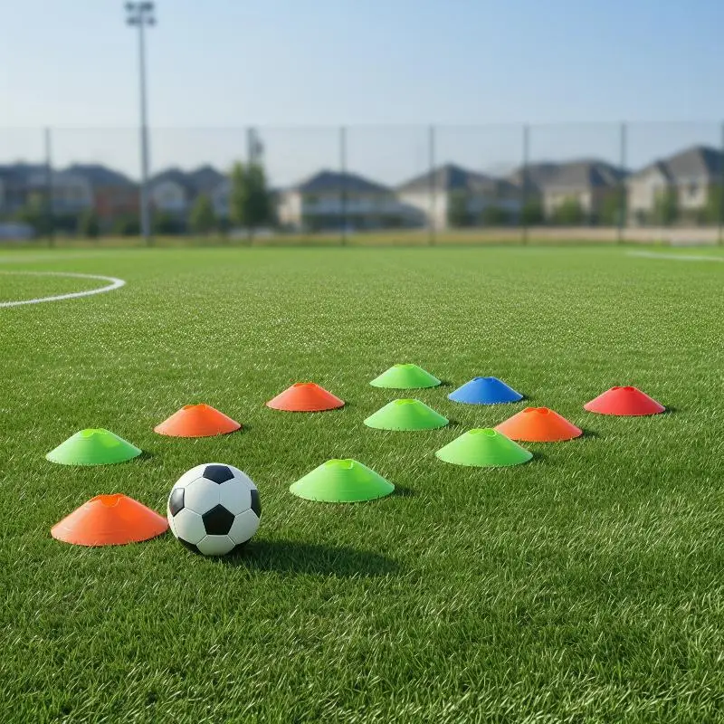 Premium Soccer Agility Cones Set 10Pcs Perfect for Speed and Footwork Drills on Field
Premium Soccer Agility Cones Set 10Pcs Perfect for Speed and Footwork Drills on Field
