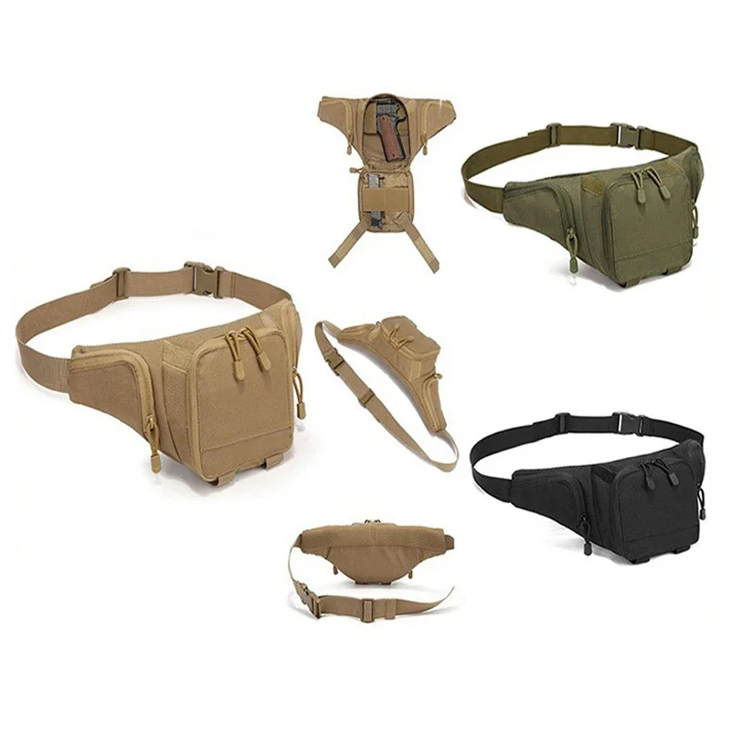 Military Tactical Waist Gun Bag Belt Bumbag Waterproof Nylon Molle EDC Fanny Phone Pouch for Hunting Climbing Camping
Military Tactical Waist Gun Bag Belt Bumbag Waterproof Nylon Molle EDC Fanny Phone Pouch for Hunting Climbing Camping