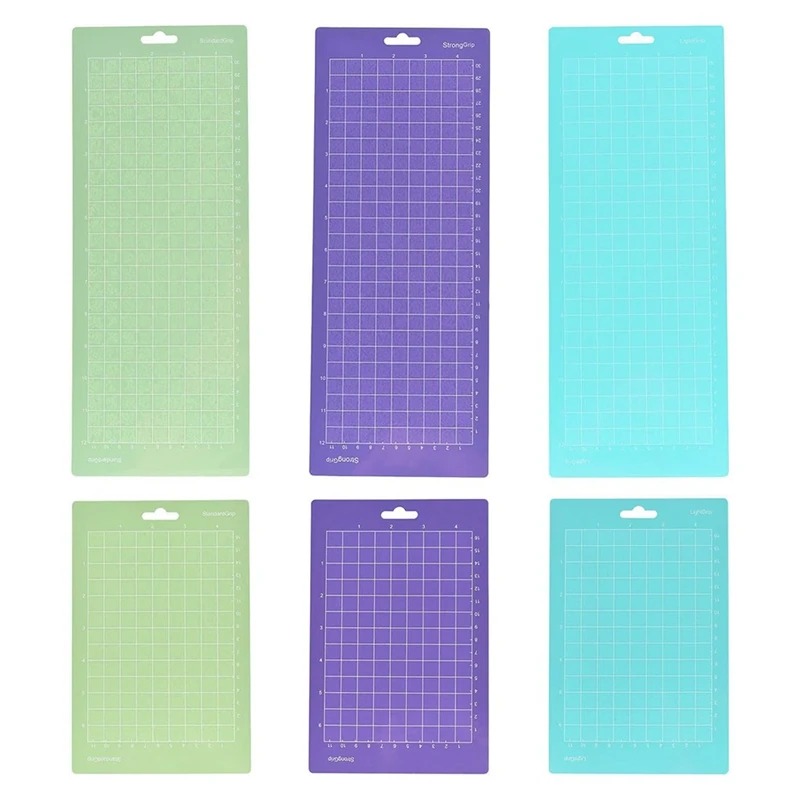 ABHI-6PCS Cutting Mat For Cutter Plotter Super Grip 6.5X4.5Inches And 12X4.5Inches Cutting Pad Crafting Mat
ABHI-6PCS Cutting Mat For Cutter Plotter Super Grip 6.5X4.5Inches And 12X4.5Inches Cutting Pad Crafting Mat