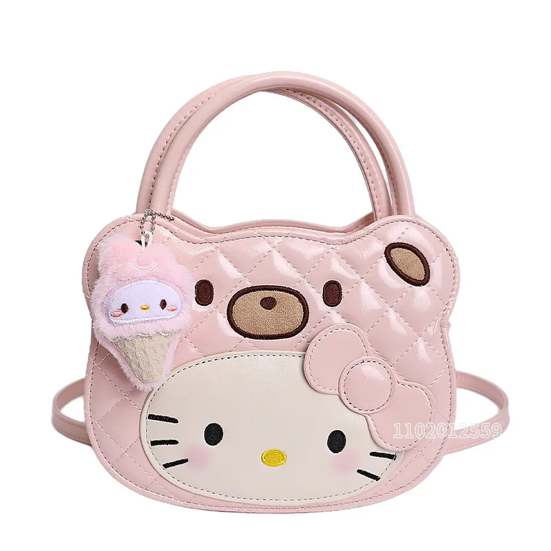 Hello Kitty New Women's Shoulder Crossbody Bag 3D Fashion Women's Handbag Cartoon Cute Casual Women's Bag Large Capacity
Hello Kitty New Women's Shoulder Crossbody Bag 3D Fashion Women's Handbag Cartoon Cute Casual Women's Bag Large Capacity